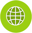 Icon für interkulturell und globale versierte Telefondolmetscher von LingaTel